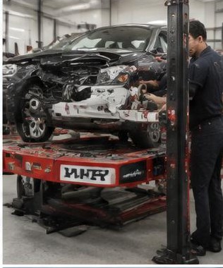 How Frame Straightening and Measuring Works, Step by Step