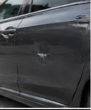 Door Ding Repair After a Valley Fair Parking Lot Hit