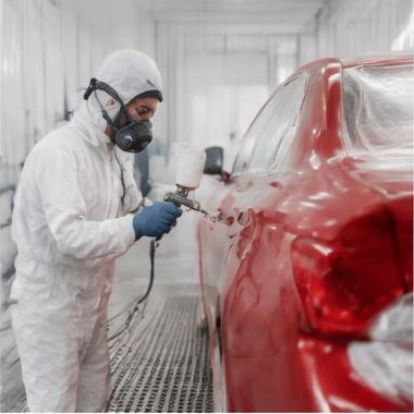 Auto Body Paint illustration