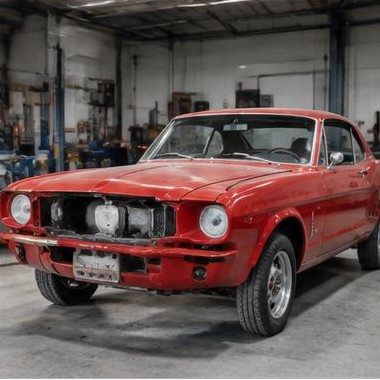Auto Body Restoration illustration